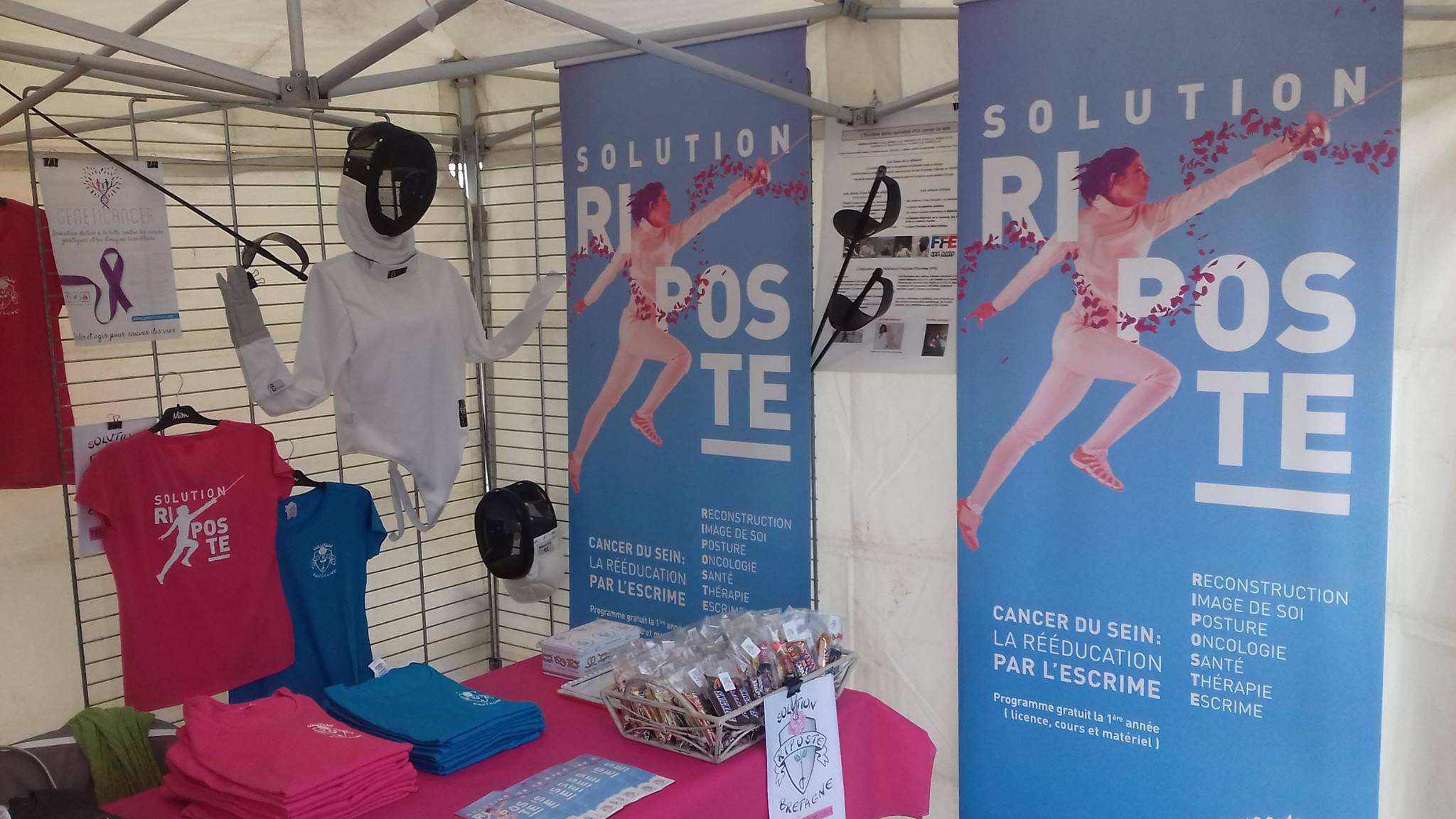 Stand de Solution Riposte Bretagne à Saint-Malo