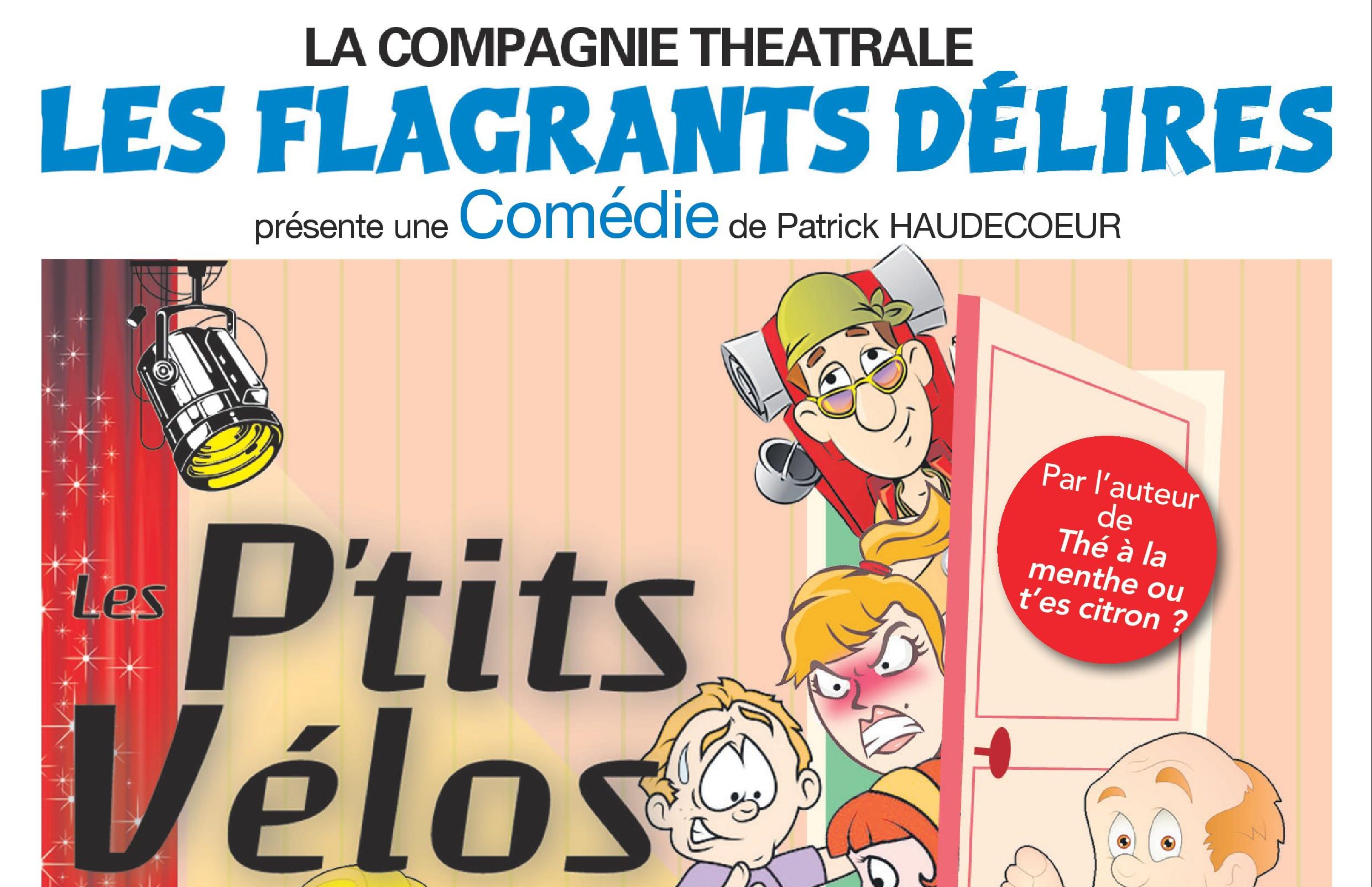 Théatre : "Les P'tits Vélos" à Argentré les 11 et 12 nov.