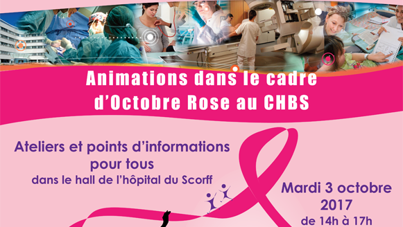 Mardi rose au Centre Hospitalier De Bretagne Sud